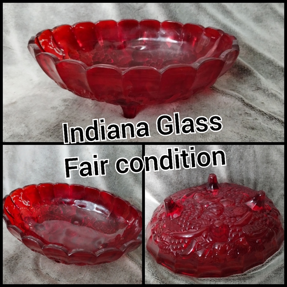 Indiana Glass blow. Vintage